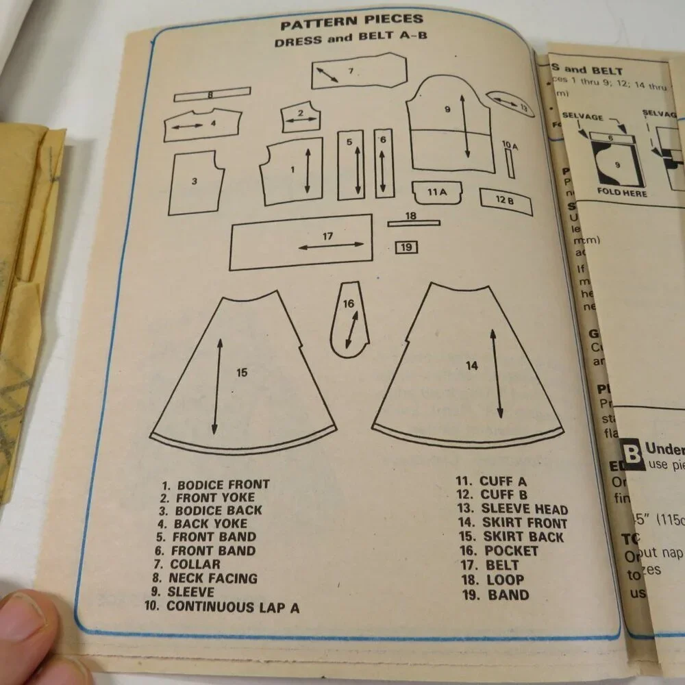 McCalls 2158 clothing pattern Dress size 8-12 UNCUT